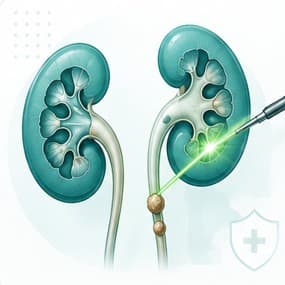 Laser kidney stone treatment consultation